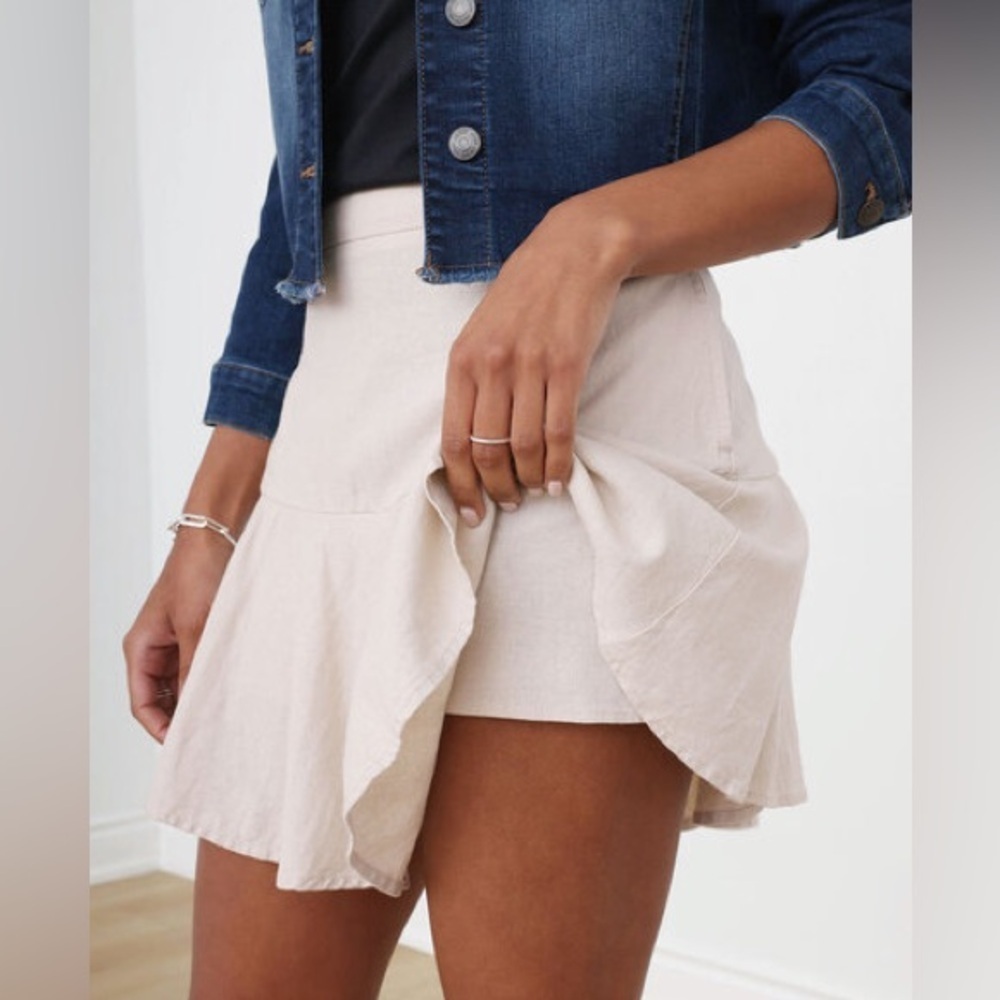 CLEO Linen skorts size 8 - Picture 9 of 11